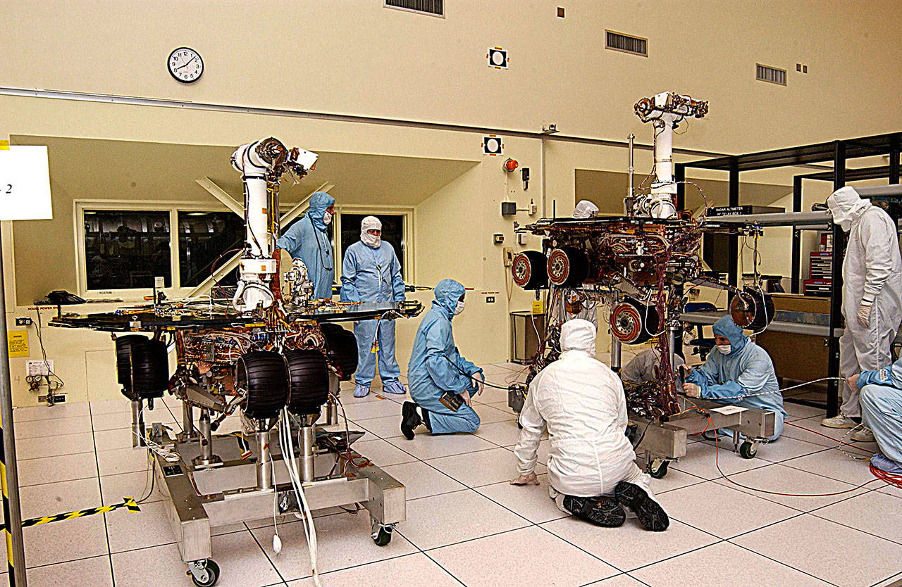mars robots